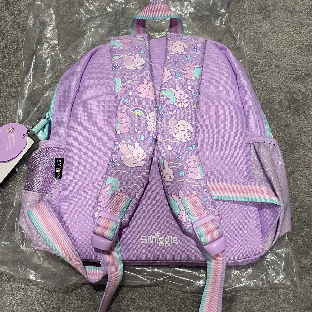 Smiggle Bunny Kids Backpack - Picture 3 of 4